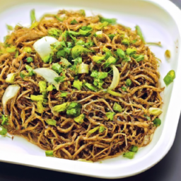 Veg Hakka Noodles: Indo-Chinese Style Hakka Noodles