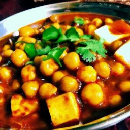 Paneer Chole - Punjabi Style!