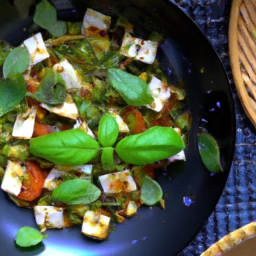 Paneer Pesto - Italian Twist!