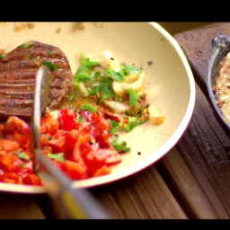 Are fajitas better on grill or skillet?